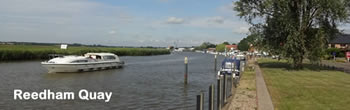 The moorings at Reedham